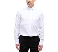 ETERNA Slim Fit Cover Galahemd Langarm Kläppchenkragen weiÃ Größe 41