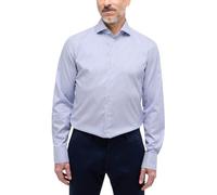 Langarmhemd ETERNA "SLIM FIT", Herren, Gr. 42, Normalgrößen, blau (himmelblau), Twill, 100% Baumwolle, schmal, Manschette, Hemden, NON IRON (bügelfrei) (52574513-42) himmelblau