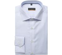 ETERNA SLIM FIT Langarm Hemd mittelblau twill 3116-12-F159 38 65