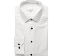 ETERNA Slim Fit Hemd weiss, Strukturiert