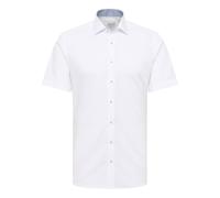Kurzarmhemd ETERNA "SLIM FIT", Herren, Gr. 40, Normalgrößen, weiß, Popeline, 100% cotton, schmal, Kurzarm, Hemden, NON IRON (bügelfrei) (61813148-40) weiß