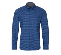 ETERNA SLIM FIT Langarm Hemd oxford dunkelblau 2478-08-MS5B - UPCYCLING 44 65