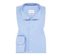 ETERNA - Slim Fit: Langarmhemd blau - Gr. - 41