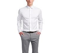 ETERNA Slim Fit Performence Hemd Langarm New Kent Stretch weiÃ Größe 43