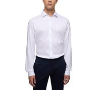 ETERNA Slim Fit Performence Hemd Langarm Twill weiß Größe 38
