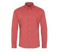 ETERNA SLIM FIT UPCYCLING SHIRT Langarm Hemd backsteinrot 2370-57-MS74 38 65