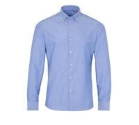 ETERNA SLIM FIT UPCYCLING SHIRT Langarm Hemd oxford blau 2411-15-MS74 38 65