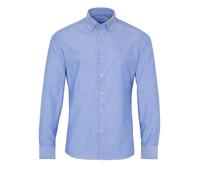 ETERNA SLIM FIT UPCYCLING SHIRT Langarm Hemd oxford blau 2411-15-MS74 42 65