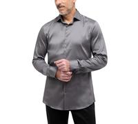 ETERNA, unifarbenes Performance Shirt - Slim Fit Größe 43, Farbe grau