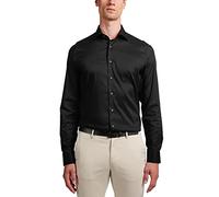 ETERNA Slim Fit Performence Hemd Langarm New Kent Stretch schwarz Größe 43