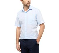 ETERNA Hemd Modern Fit Kurzarm New-Kent-Kragen Popeline Hellblau Herren Größe 43