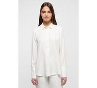 ETERNA - Viscose Shirt Bluse Viskose Langarm off-white - Gr. - 50/Langarm
