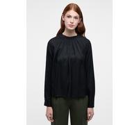 Eterna - Viscose Shirt Bluse Viskose Langarm schwarz, 46/Langarm
