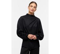 ETERNA - Viscose Shirt Bluse Viskose Langarm schwarz - Gr. - 42/Langarm