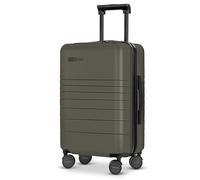 ETERNITIVE - Koffer Groß I Reisekoffer aus Polycarbonat & ABS I Größe: 74 x 45 x 31 cm I Rollkoffer 98L I Reisetrolley Leicht mit Doppelrollen 360° I Hartschalenkoffer mit TSA-Schloss I Olivgrün
