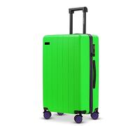 ETERNITIVE - Koffer Mittelgroß I Reisekoffer aus ABS I Größe: 65,5 x 43,5 x 26,5 cmI Rollkoffer 60L I Reisetrolley Leicht mit 4 Doppelrollen 360° I Hartschalenkoffer mit TSA-Schloss I Grün