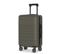 ETERNITIVE - Koffer Mittelgroß I Reisekoffer aus Polycarbonat & ABS I Größe: 64 x 39 x 27 cmI Rollkoffer 64L I Reisetrolley Leicht mit Doppelrollen 360° I Hartschalenkoffer mit TSA-Schloss I Olivgrün