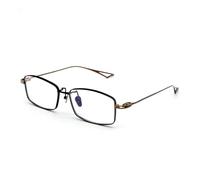 ETETGVG Retro Herren Brillengestell aus reinem Titan Hochwertiger kleiner Rahmen für Männer (1)