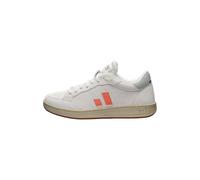 Sneaker ETHLETIC "Jesse", Damen, Gr. 46, weiß (chalk weiß, bleached orange), Obermaterial: 55% Polyurethan, 45% Polyester; Futter: 100% Polyester; Decksohle: 100% Polyester; Sohle: Naturkautschuk, Sch