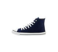 Ethletic Fair Trainer White Cap Hi Cut ocean blue | just white 37