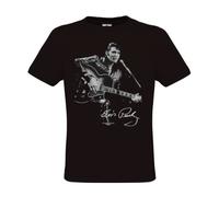 Ethno Designs Movie & Music Stars - Elvis Presley - Vintage Rockabilly & Rock `n Roll T-Shirt für Herren - Elvis `68 Special, regular fit, black, Größe L