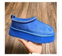 Ethno-Schneestiefel für Damen und Herren, gewebt, mit dicker Sohle, Damenstiefel in großen Größen aus Baumwolle, vielseitige Schuhe aus Rindsleder, St