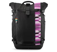 ETHNOTEK - Raja Pack 46 Bantam - Reiserucksack schwarz (Kente 3)