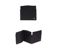 Etienne Aigner Geldbörse, Schwarz, Minimalistisch, Geldklammer, Unisex-Erwachsene
