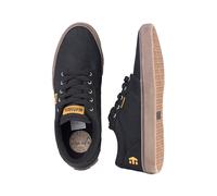 Etnies - Barge Ls Black/Gum/Silver - Schuhe - Schwarz - EU 44 - Textile/Textile/Gummi Schwarz EU 44