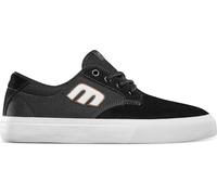 etnies Barge Plus - Skate-Performance, Verstärkte Konstruktion, Gepolsterter Komfort, Sneaker für den Alltag - Black/White - 40