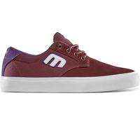 etnies Barge Plus - Skate-Performance, Verstärkte Konstruktion, Gepolsterter Komfort, Sneaker für den Alltag - Burgundy - 43