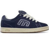 Etnies Callicut - Heritage-Skate-Stil, voluminöser Look, Chunky Vibe der 90er, verstärkte Cupsole, gepolsterte Dämpfung, Alltagssneaker - Navy Tan - 38.5