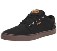 Etnies Herren Barge Ls Skate-Schuh, Schwarzes Gummi Silber, 37.5 EU