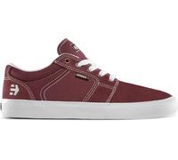 Etnies Barge LS - Classic Skate Look, Slim Vulcanized Silhoutte, Hefty Armored Collar, Reinforced Vulc - Maroon - 39