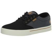 Etnies Herren Jameson 2 Eco Skate-Schuh, Schwarz, Dunkelgrau, Gold, 39 EU