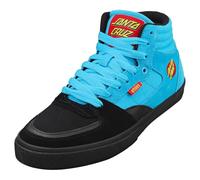 Etnies Herren Screw Vulc Mid X Santa Cruz Skateschuh, Schwarz / Blau / Schwarz, 39 EU