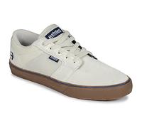 Etnies Barge LS - klassischer Skate-Look, schlanke vulkanisierte Silhouette, verstärkter robuster Kragen, verstärkte Vulkanisierung, gedämpfte Passform, tägliche Sneaker, White Navy, 45 EU