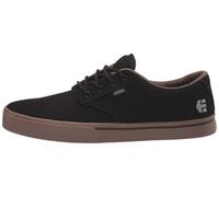 Etnies Jameson 2 Eco - Nachhaltiger Skate-Stil, verstärkte Cupsole, gepolsterte Dämpfung, Alltagssneaker, vegan - Black/Charcoal/Gum - 41