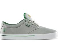 Etnies Jameson 2 Eco - Nachhaltiger Skate-Stil, verstärkte Cupsole, gepolsterte Dämpfung, Alltagssneaker, vegan - Grey/White/Green - 45