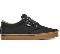 Etnies Jameson 2 Eco - Nachhaltiger Skate-Stil, verstärkte Cupsole, gepolsterte Dämpfung, Alltagssneaker, vegan - Black/Silver/Gum - 47