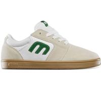 etnies Kids Cresta Skate Shoe, White/Green/Gum, 33 EU
