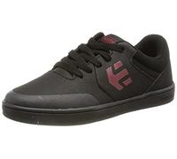 Etnies Kids Marana Skate-Schuh, Schwarz Rot Schwarz, 33,5 EU