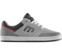 Etnies Kids Marana Skate Shoe, Grey/Grey/Red, 34 EU