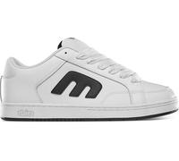 Etnies Kingpin 2K Skateschuhe - Low-Top Cupsole mit starker Polsterung im 2000er Stil - White/Black - 43