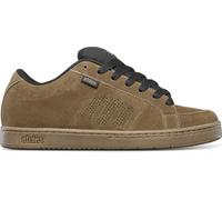 Etnies Kingpin - Klassischer Skate-Heritage-Fashion-Stil mit angesagtem, verstärkte Cupsole, Alltagssneaker - Brown/Warm Grey/Gum - 37.5