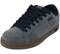 Etnies Herren Skateschuhe Kingpin – verstärkte Cupsole – Grau/Schwarz/Gum – Gr. 38,5