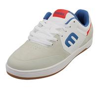 Etnies Marana - Ikonischer Profi-Skate, verstärkte Michelin Cupsole, gepolsterte Dämpfung, Alltagssneaker, 3-mal langlebiger, robust wurde noch robuster White/Blue/Red 10.5