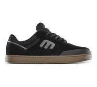 Etnies Marana - Skate Pro Iconic, verstärkte Michelin-Sohle, tägliche Sneaker, 3-mal langlebiger, die Robustheit wurde noch verstärkt, Black Gum Dark Grey, 45.5 EU