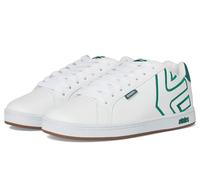 Etnies Men's Fader Skate Shoe, White/Green, 45 EU