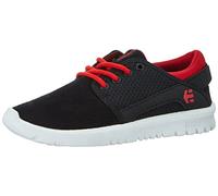 Etnies Unisex-Kinder Kids Scout Skateboardschuhe, Black (Black/Red/Black), 37.5 EU